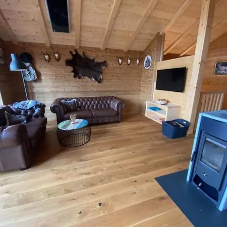 Vakantiehuis Jagdhuette Mit Kaminofen Und Sauna *